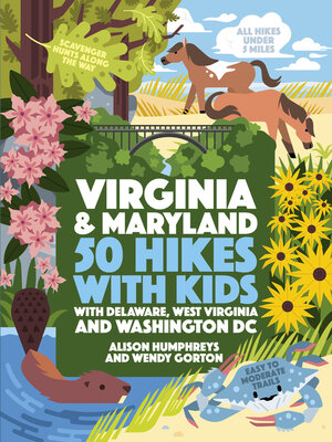 cover image of 50 Hikes with Kids Virginia and Maryland